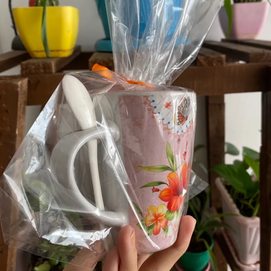 ماگ طرح گل گلی