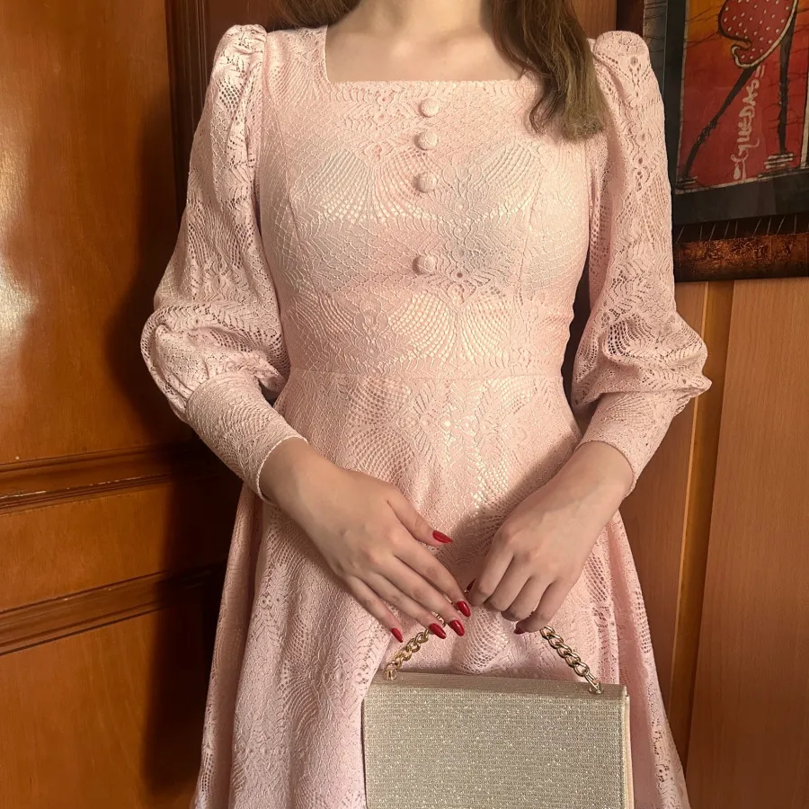 پیراهن مجلسی گیپور دانتل