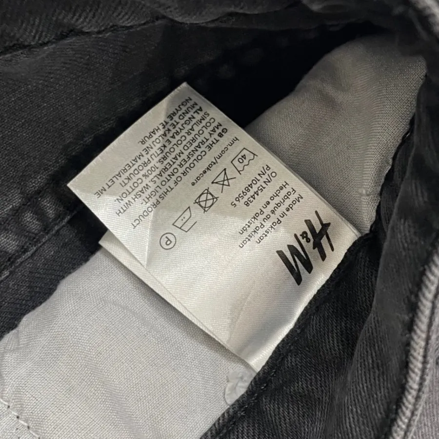 شلوارک جین h&m