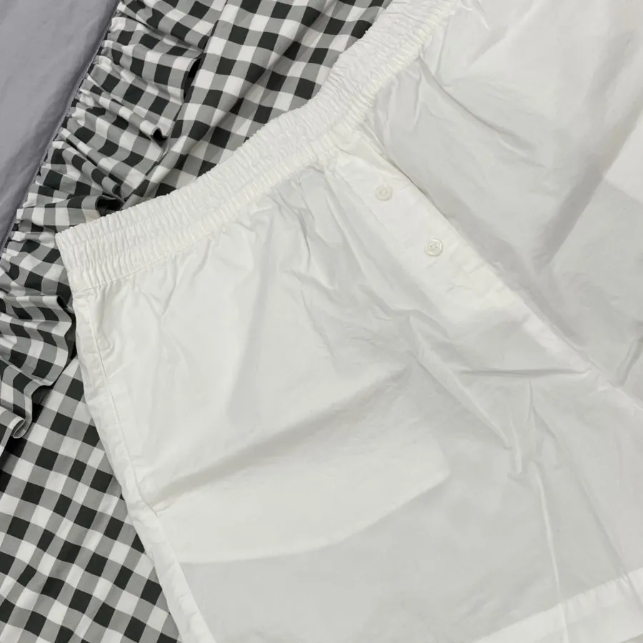 شلوارک پارچه ای h&m