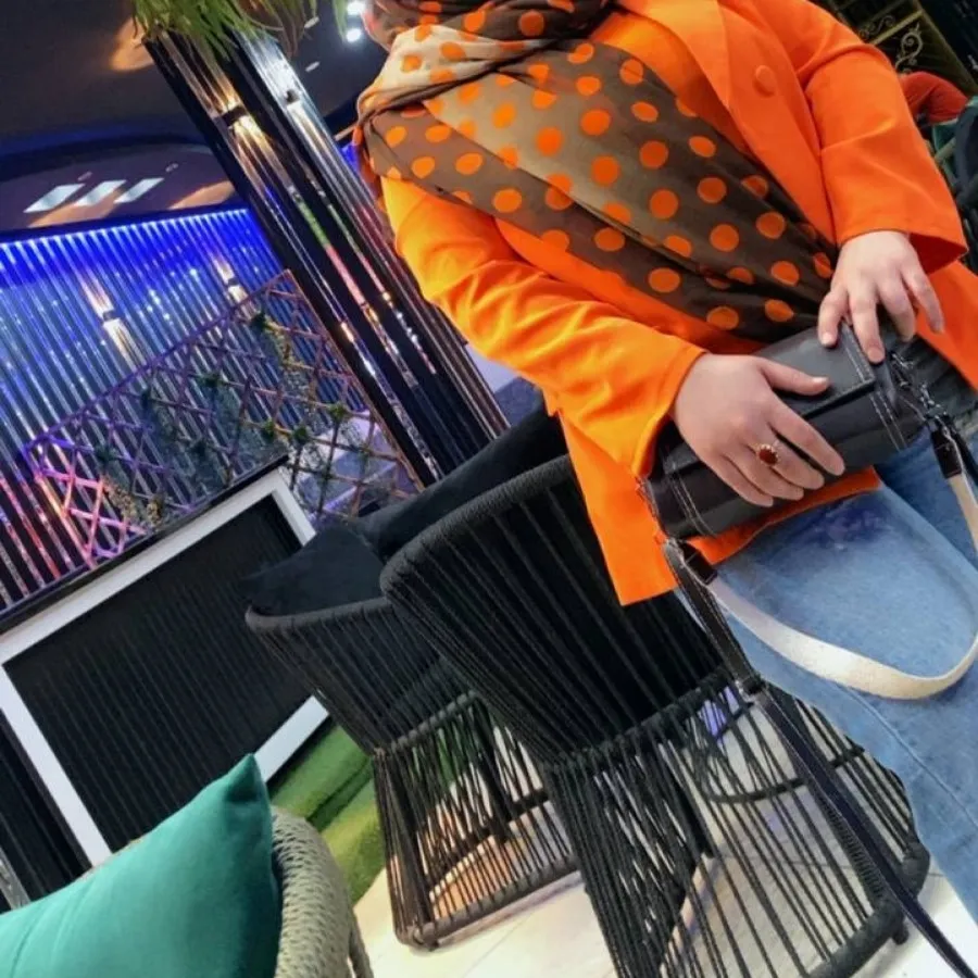 کت کوتاه نارنجی