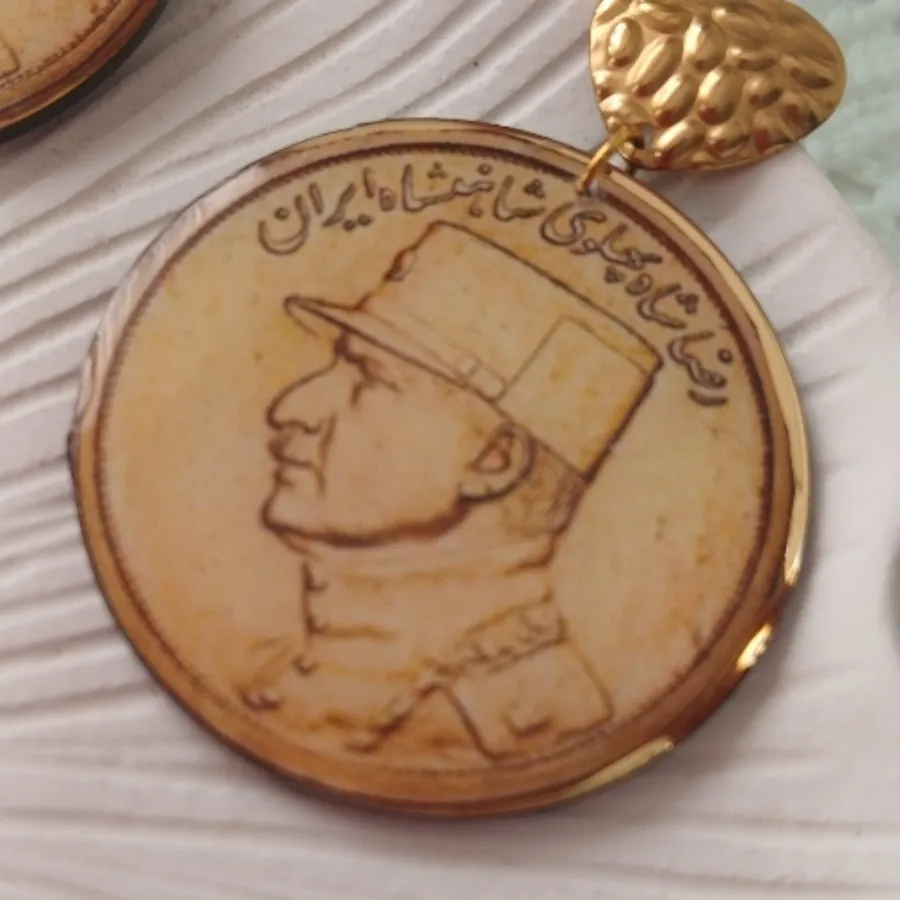 گوشواره طرح سکه