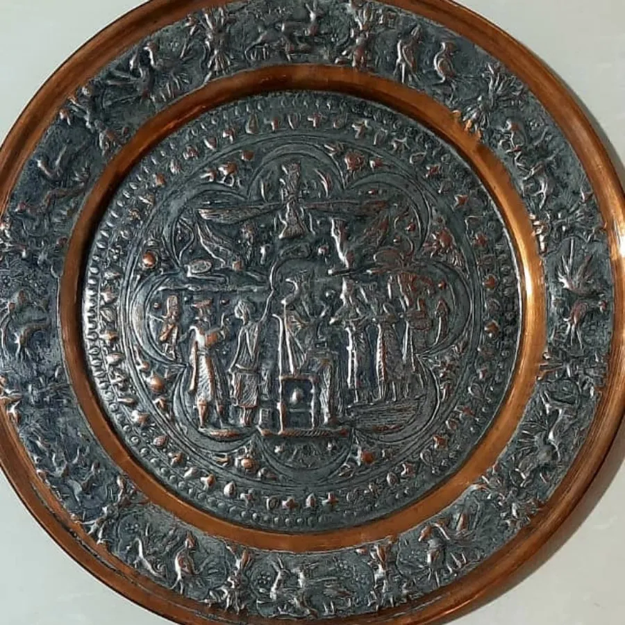 دیوارکوب مسی