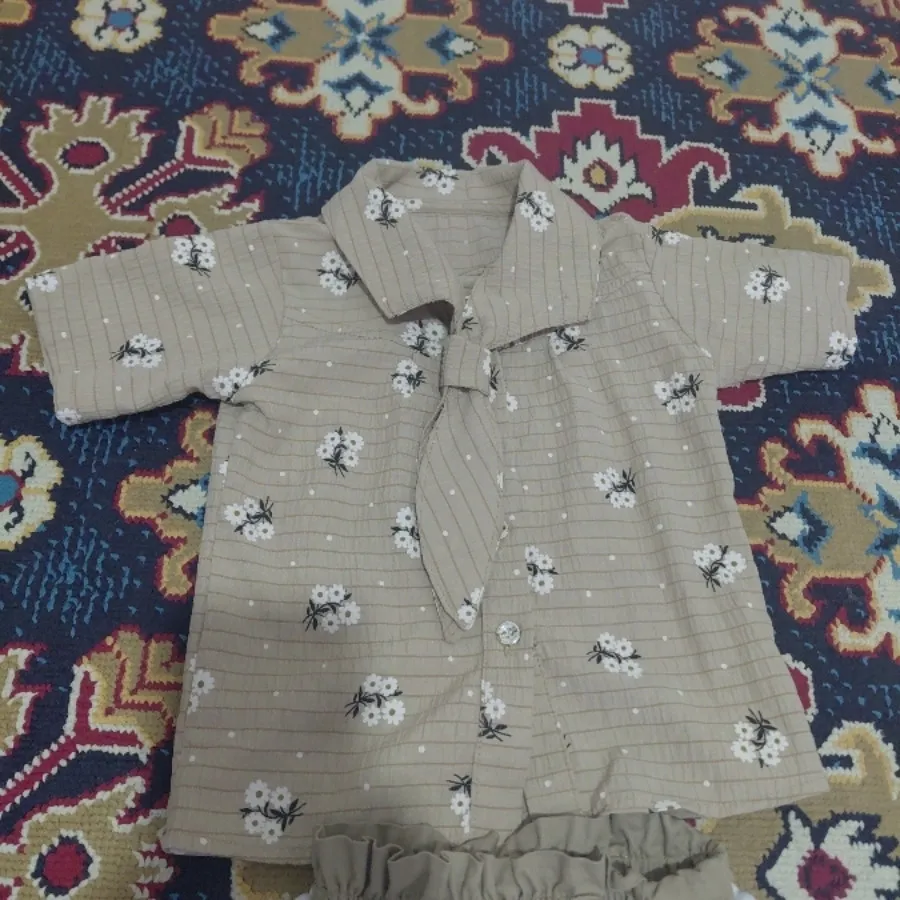 بلوز کراواتی و شلوار