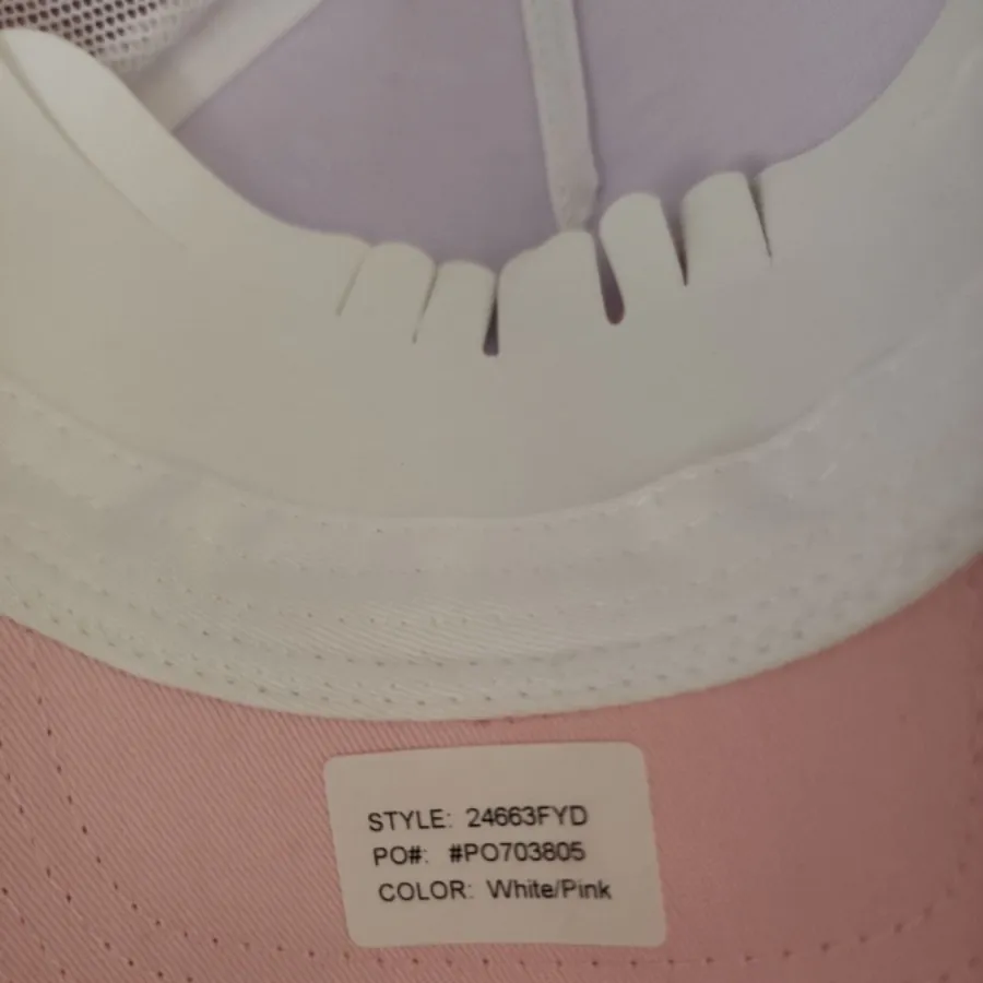 کلاه اروپایی pink&white