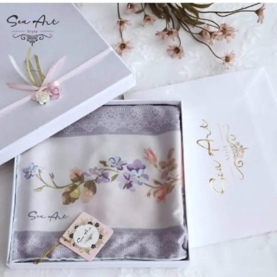 روسری ابریشم توییل برند