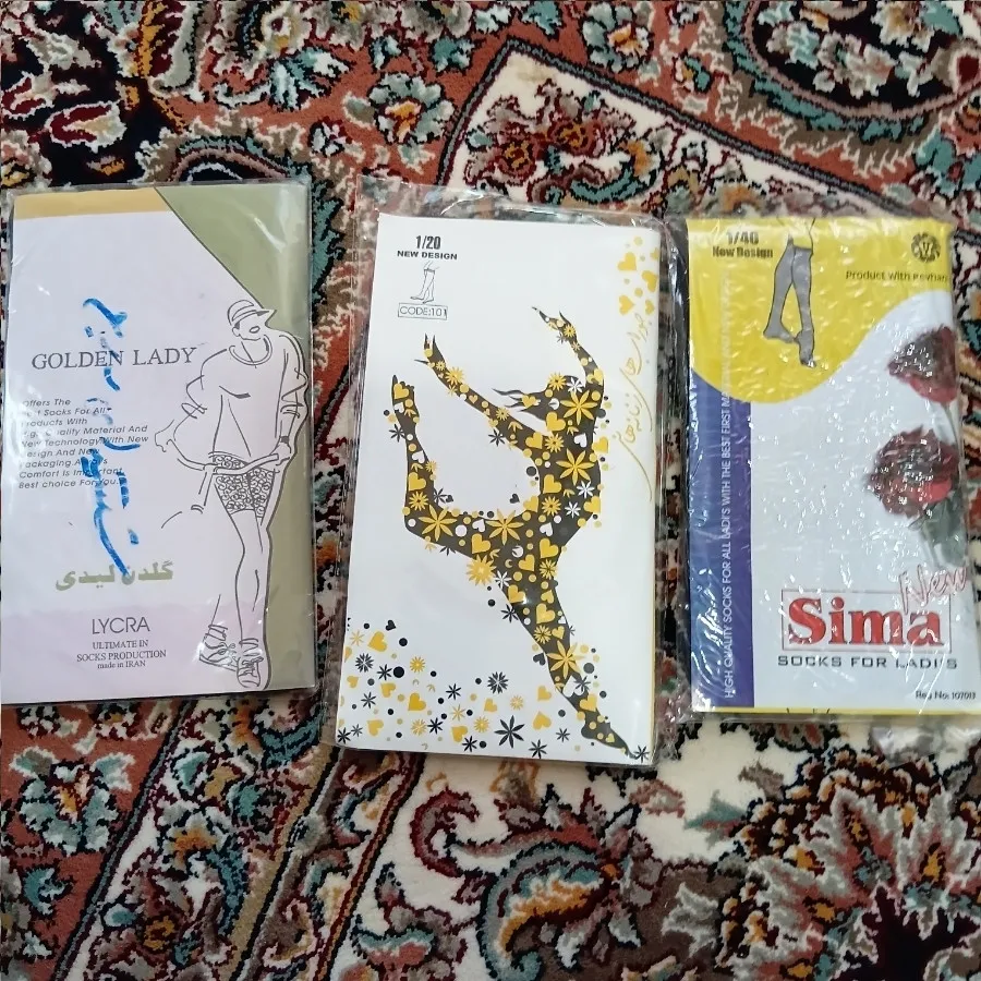 جوراب زنانه سه ربع