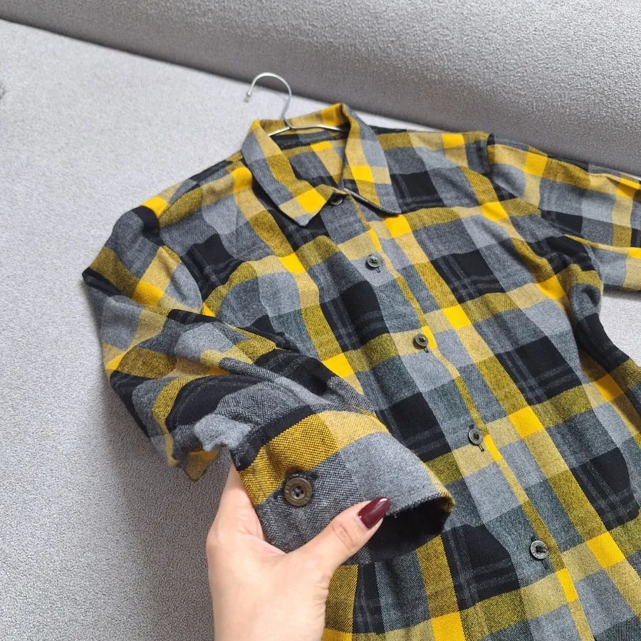 مانتو پشمی چهارخونه