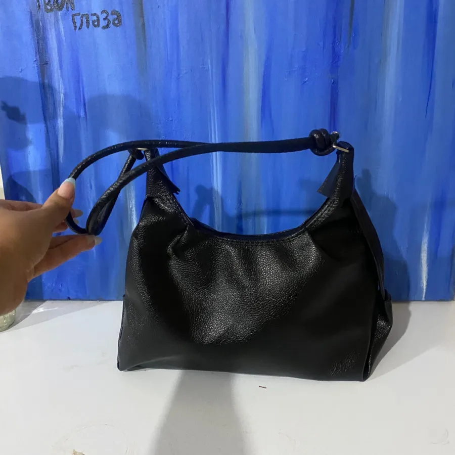 کیف چرم مشکی