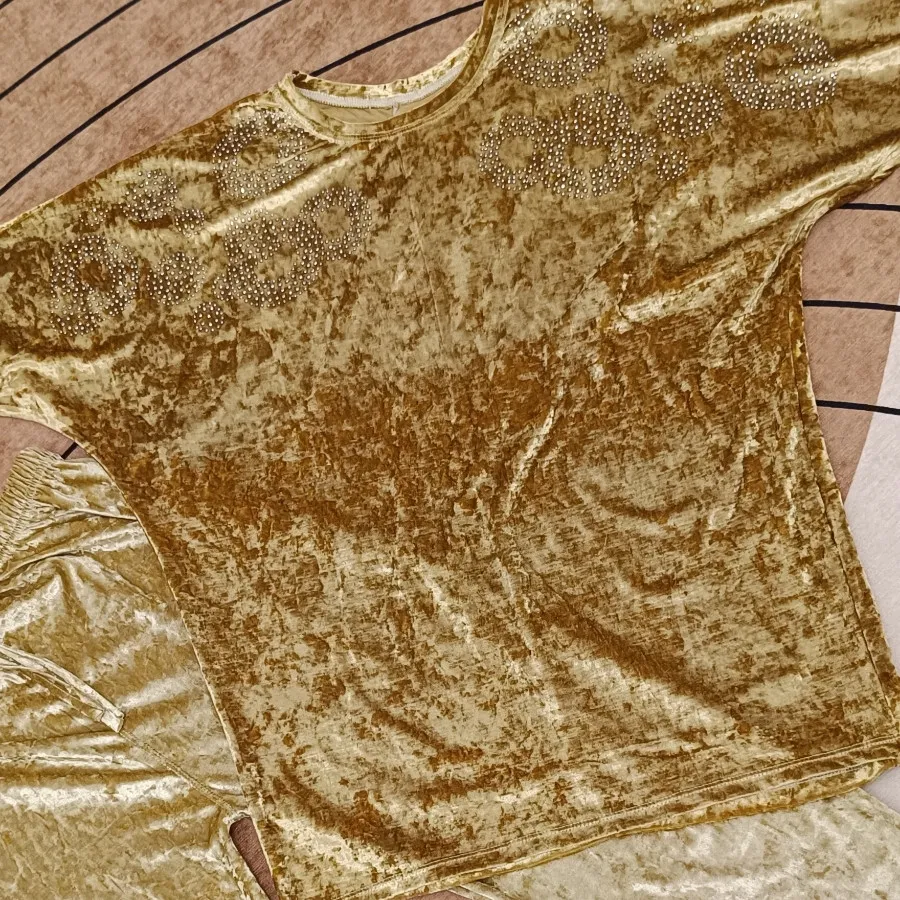 ست بلوز شلوار مخمل نوی نو