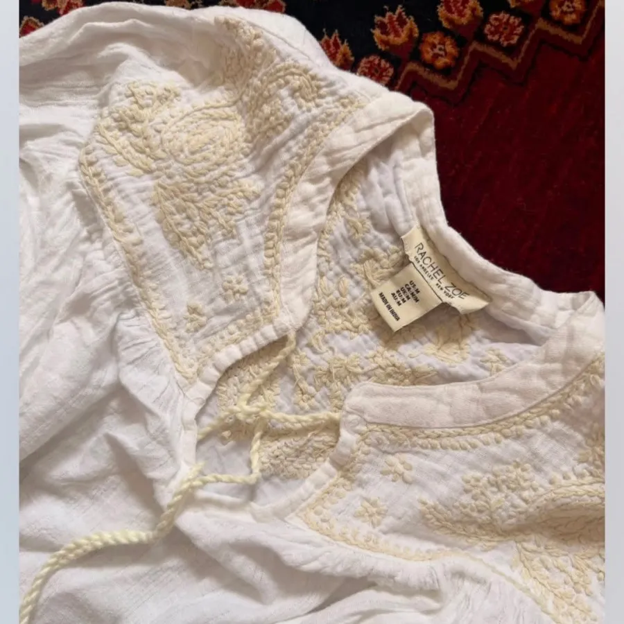 شومیز مجلسی نخی گلدوزی