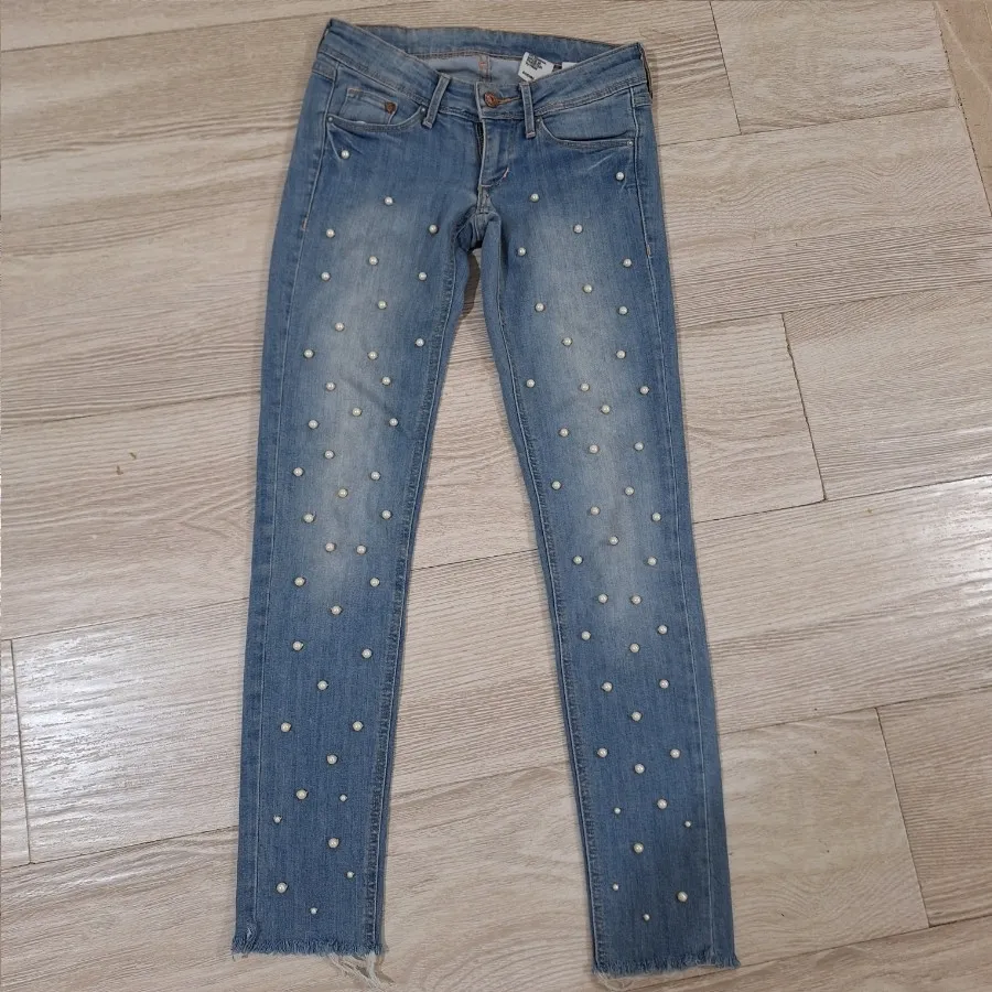 شلوار جین دخترانه h&m