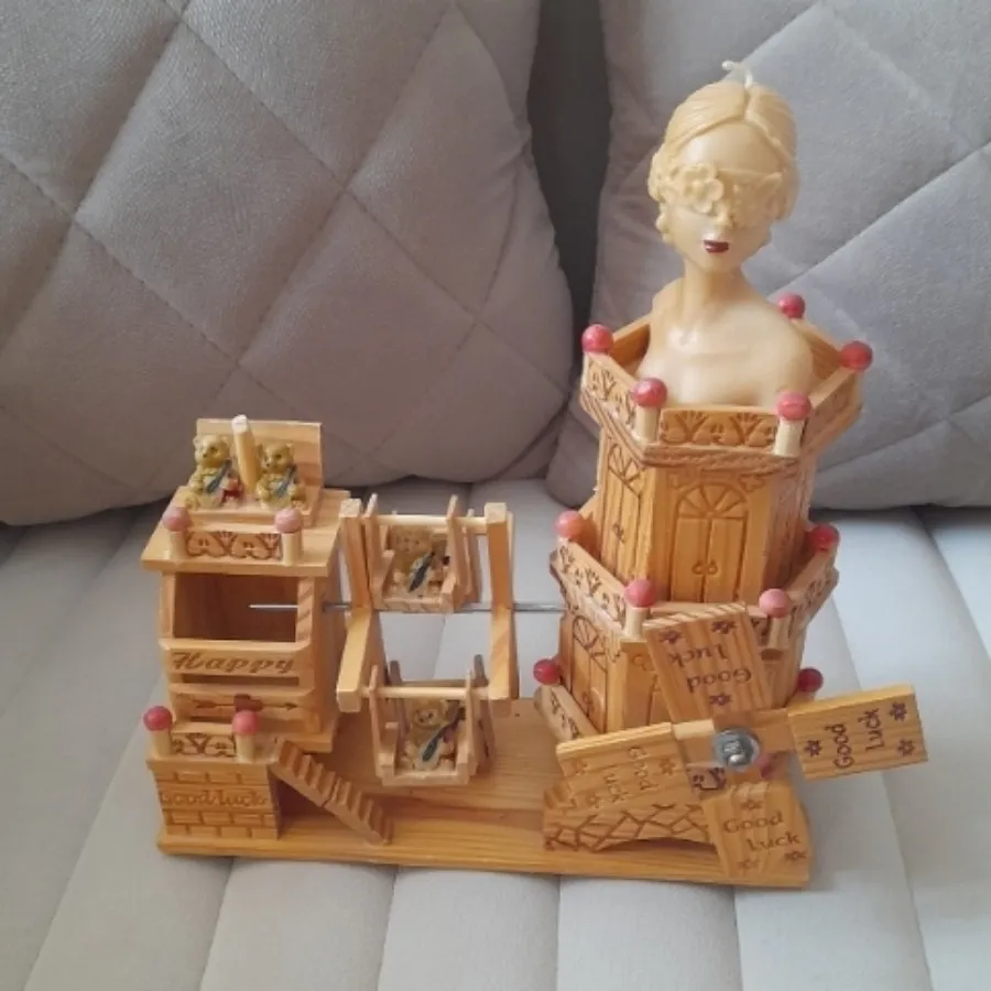 جاشمعی دکوری چوبی