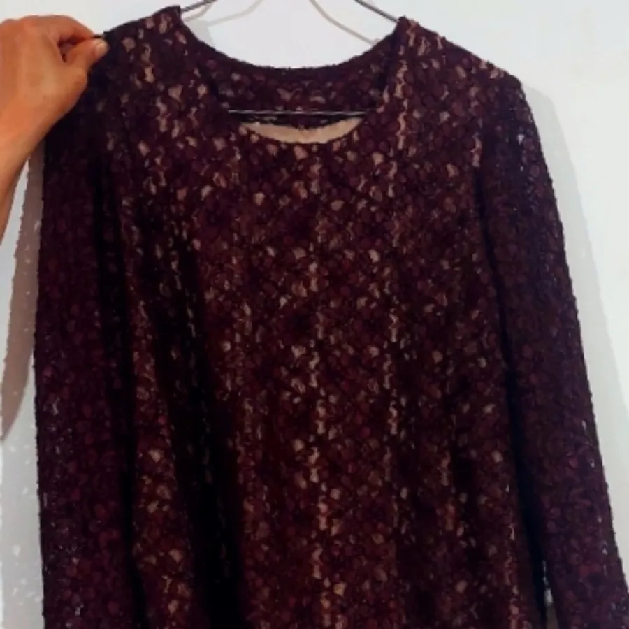 شومیز زرشکی