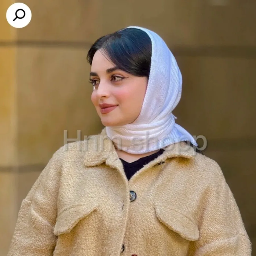 روسری بافت دکمه خور ترک