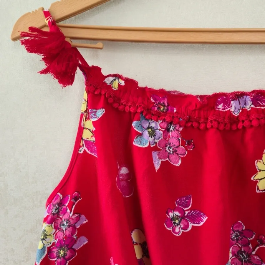 تاپ قرمز گلگلی