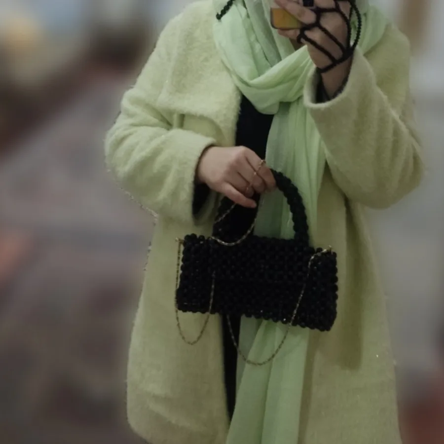 پالتو سبز پاستیلی