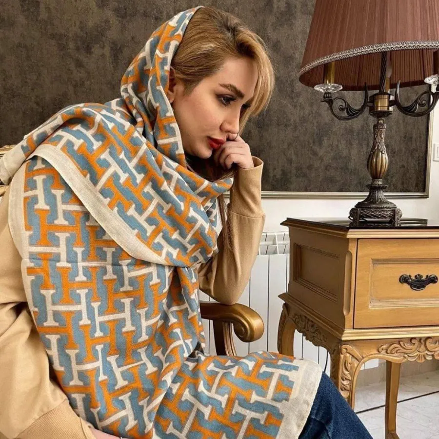 شال نخ پنبه وارداتی