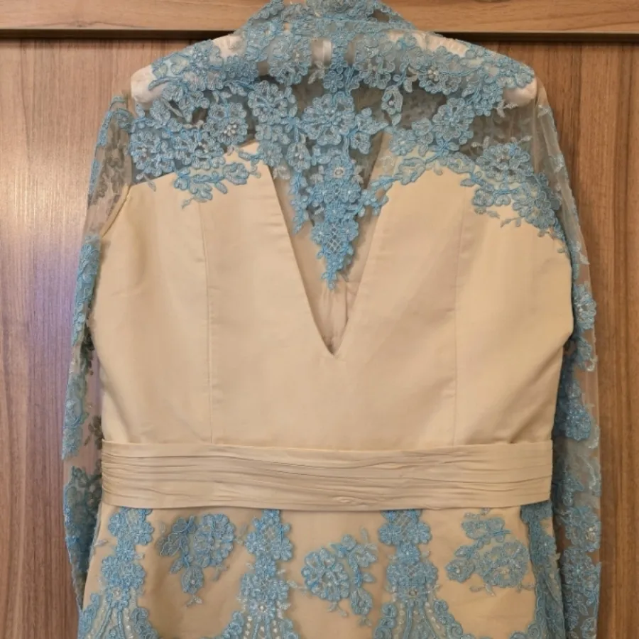 کت دامن تافته و گیپور