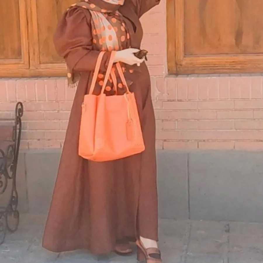 مانتو بلند عروسکی