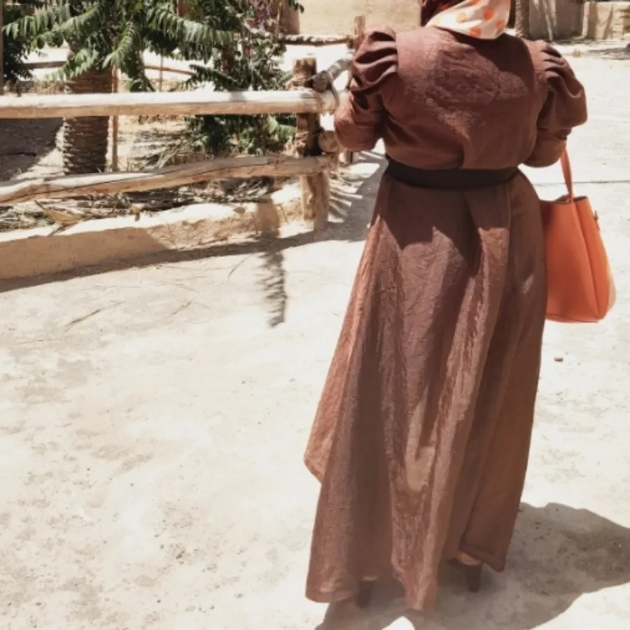 مانتو بلند عروسکی