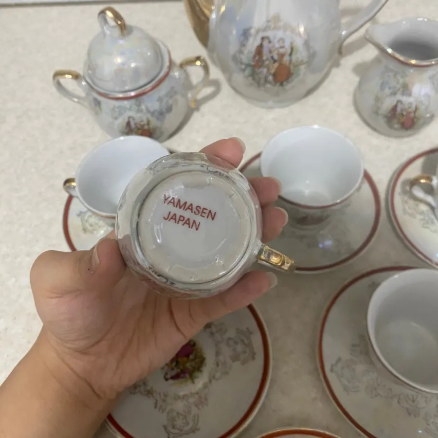 قهوه خوری ژاپنی17پارچه