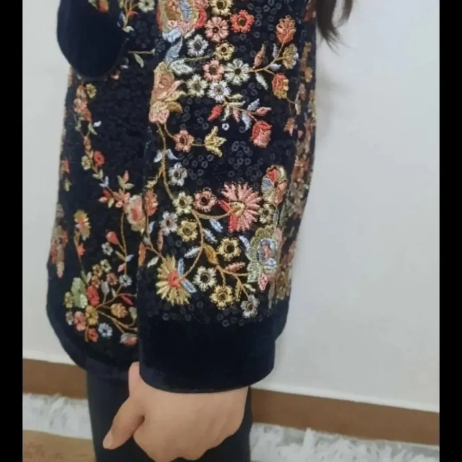 کت مجلسی پولک دوزی زنانه
