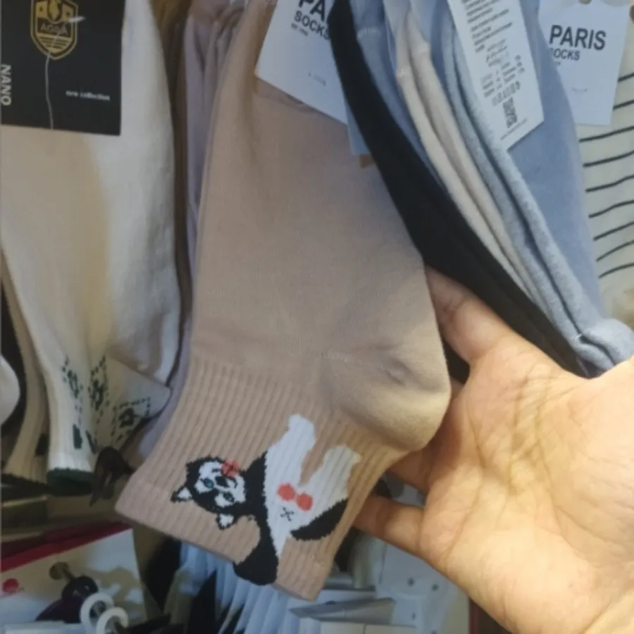 جوراب نیم ساق گربه 108