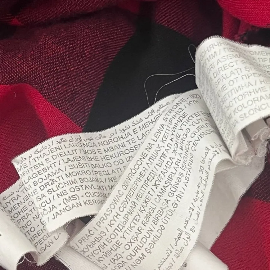 شومیز السی قرمز چهارخونه