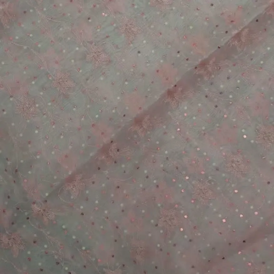 پارچه تور کار شده