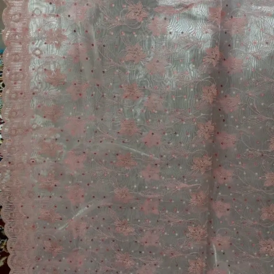 پارچه تور کار شده