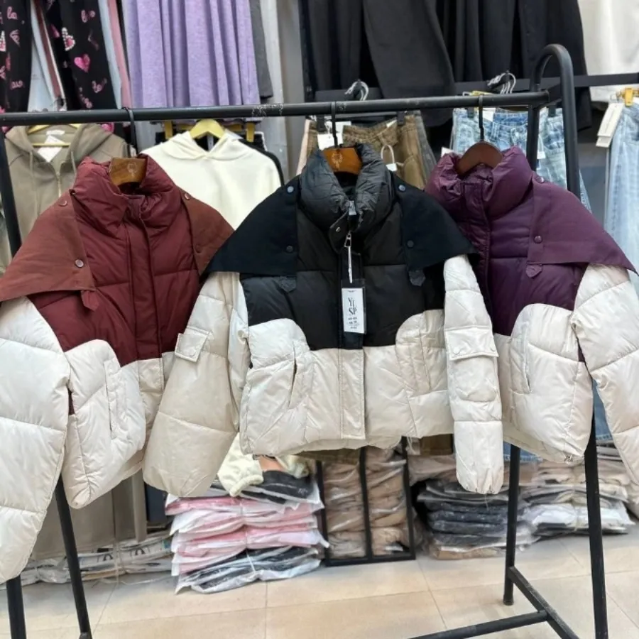 کاپشن شنل دار