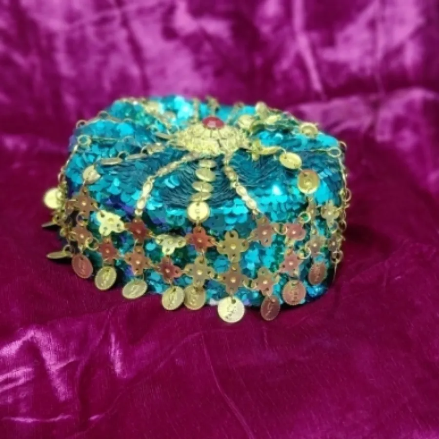 کلاه سنتی پولکی