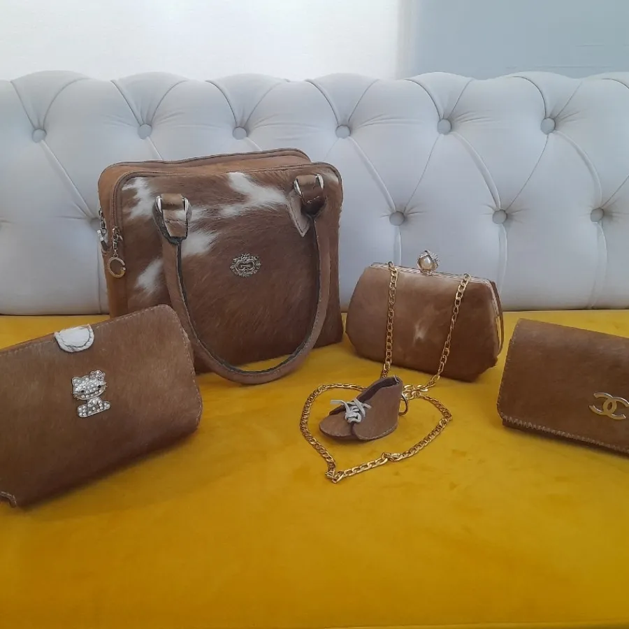 ست کیف چرم دستدوز خ