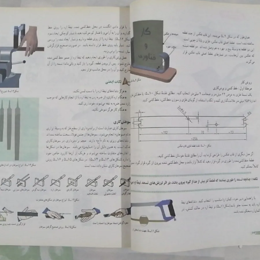 کتاب کار و فناوری پایه هش