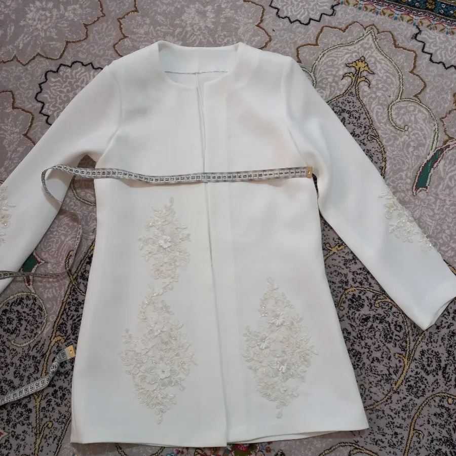 کت و شلوار سفید عقدی