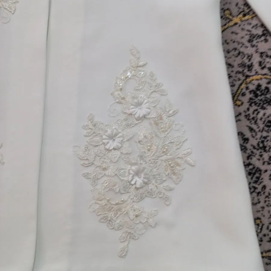 کت و شلوار سفید عقدی