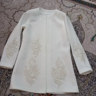 کت و شلوار سفید عقدی