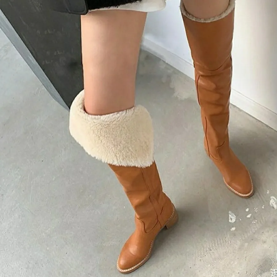 بوت چرم بلند