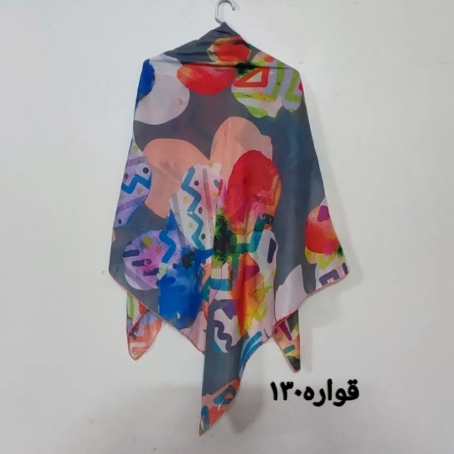 روسری دور دست دوز