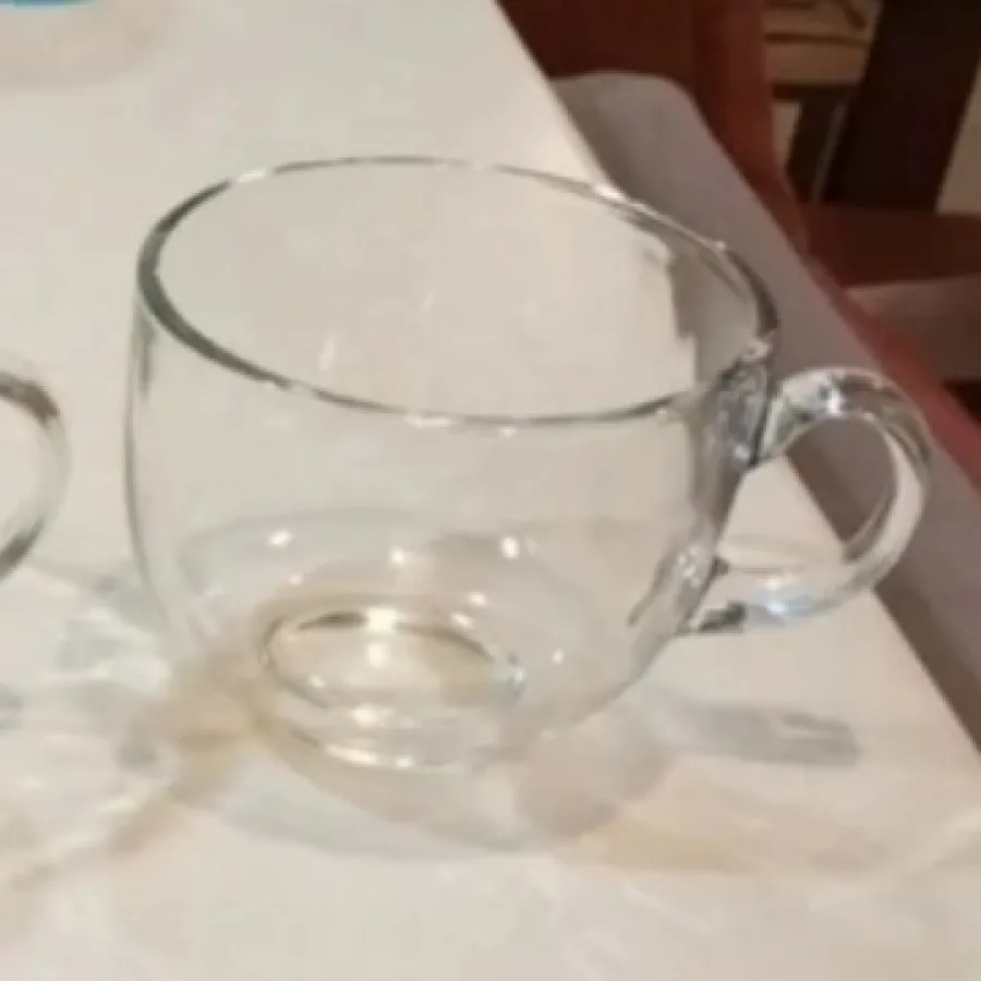 پیاله بلور سوپ و بستنی
