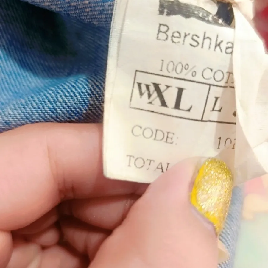 مانتو جین BershKa