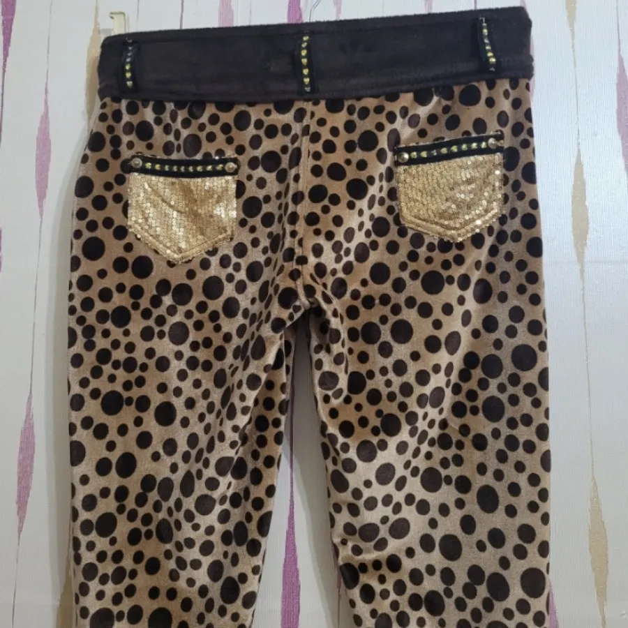 شلوار مخمل کتان D&G
