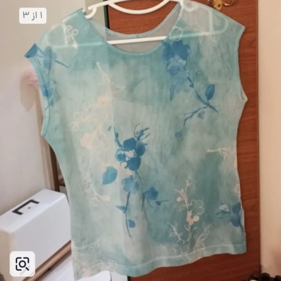 تاپ توری گلدار 44 و 46