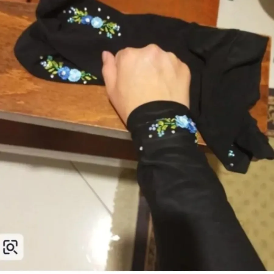 ست ساق و جوراب گلدوزی