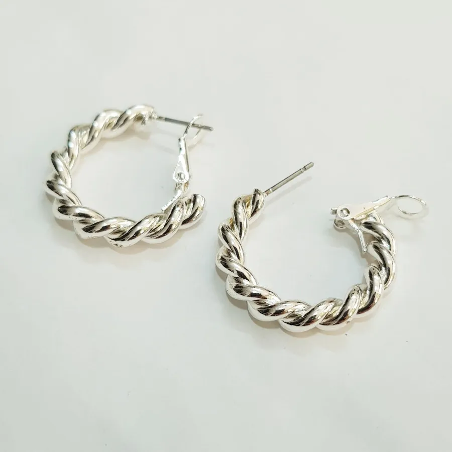 گوشواره حلقه ای اسپیرال