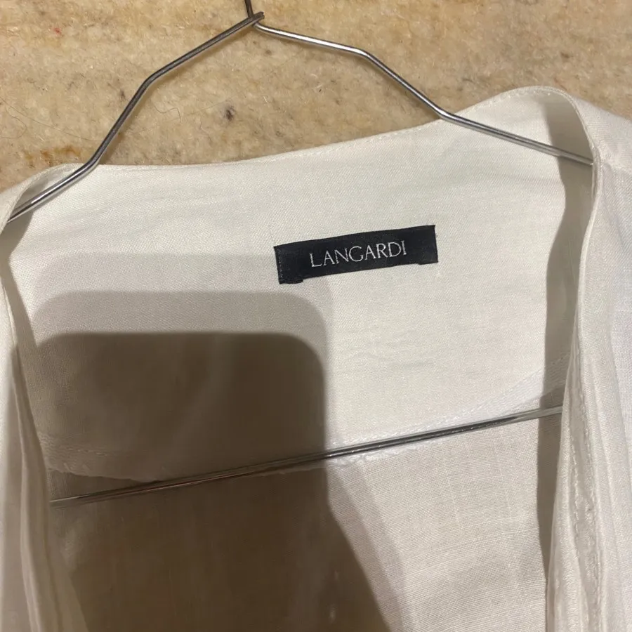 مانتو لینن برند LANGARDI
