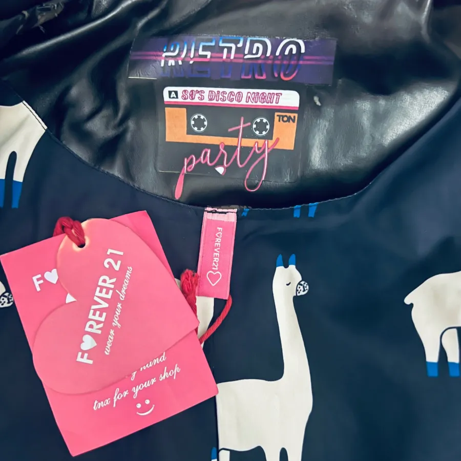 کت چرم برند forever 21