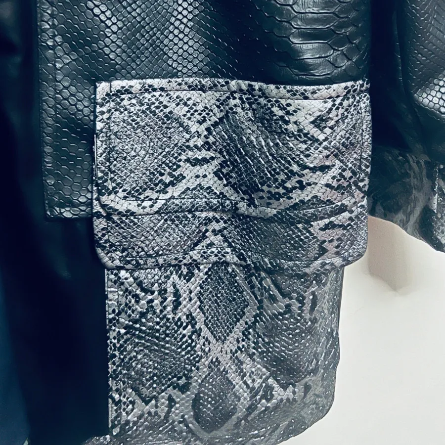 کت چرم برند forever 21