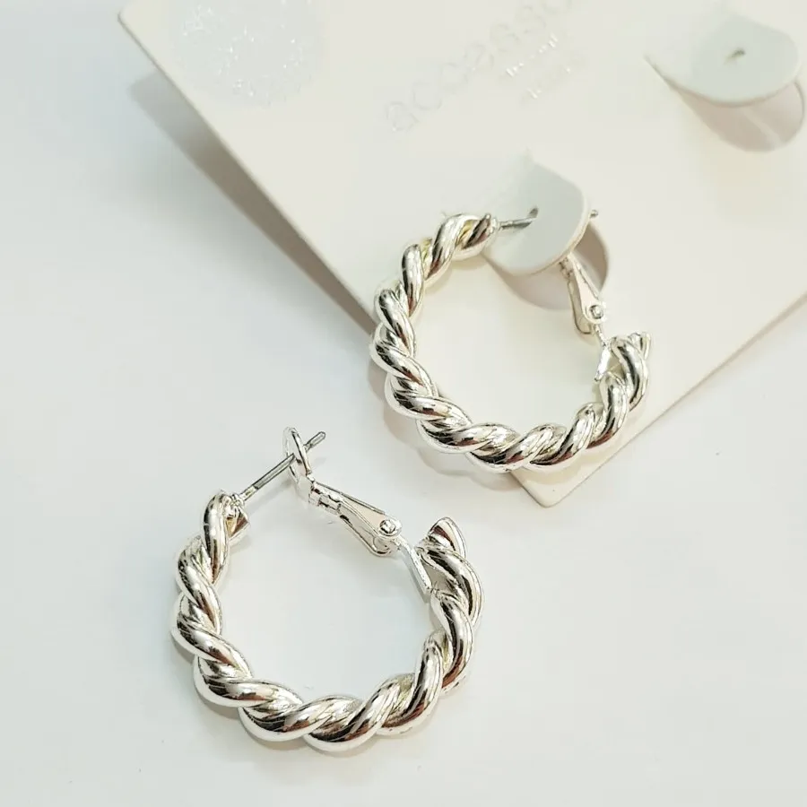 گوشواره حلقه ای اسپیرال